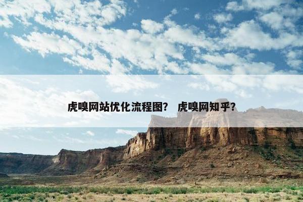 虎嗅网站优化流程图？ 虎嗅网知乎？