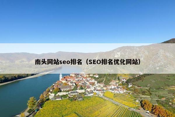 南头网站seo排名（SEO排名优化网站）