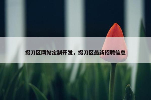 掇刀区网站定制开发，掇刀区最新招聘信息