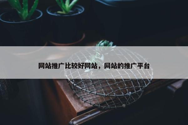 网站推广比较好网站，网站的推广平台