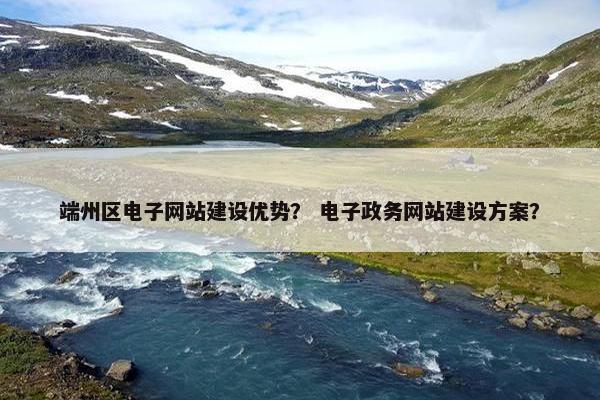 端州区电子网站建设优势？ 电子政务网站建设方案？