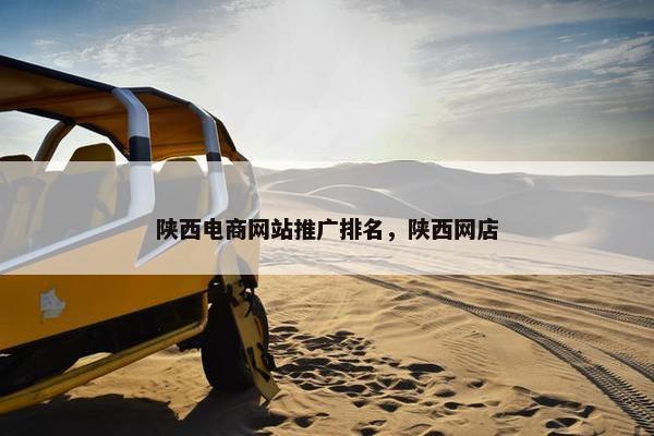 陕西电商网站推广排名，陕西网店