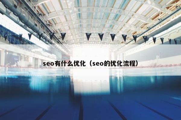 seo有什么优化（seo的优化流程）